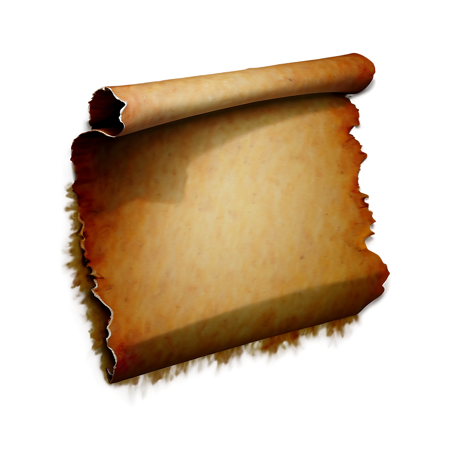 Blank Burned Paper Png 47 PNG image