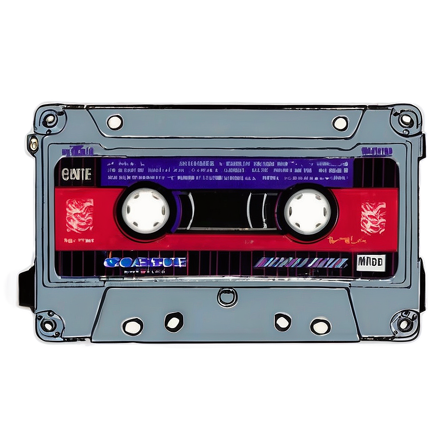 Blank Cassette Tape Template Png 59 PNG image