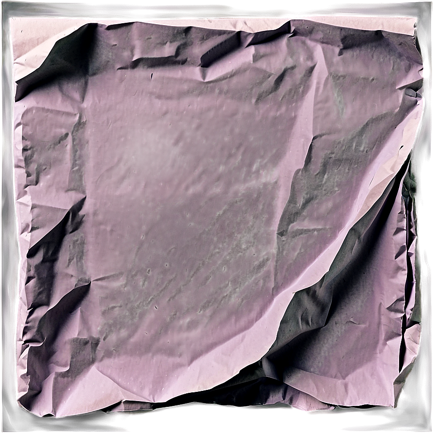 Blank Crumpled Paper Png 31 PNG image