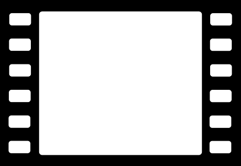 Blank Film Frame Template PNG image