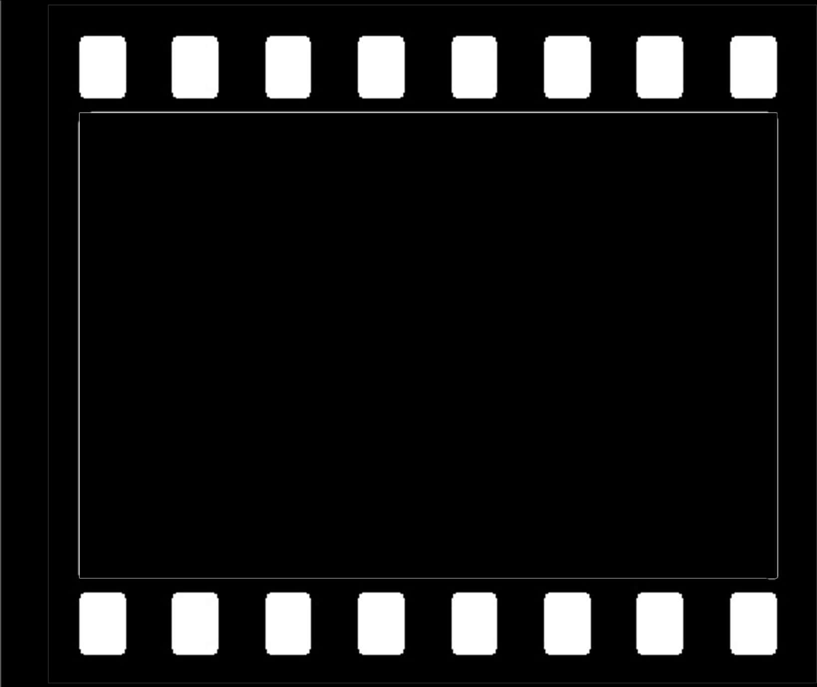 Blank Film Strip Template PNG image