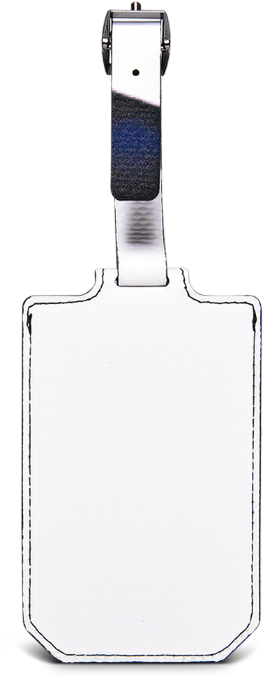 Blank Luggage Tag Design PNG image