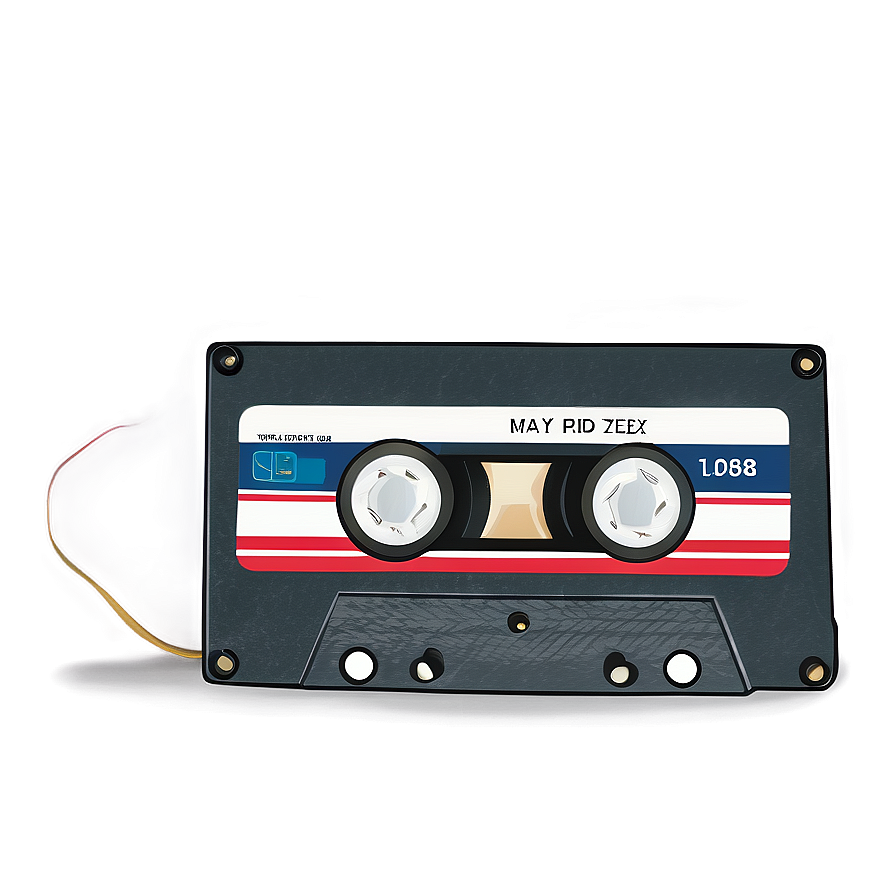 Blank Mixtape Cassette Png Mqw PNG image