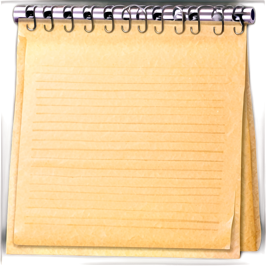 Blank Note Paper Png Nti PNG image