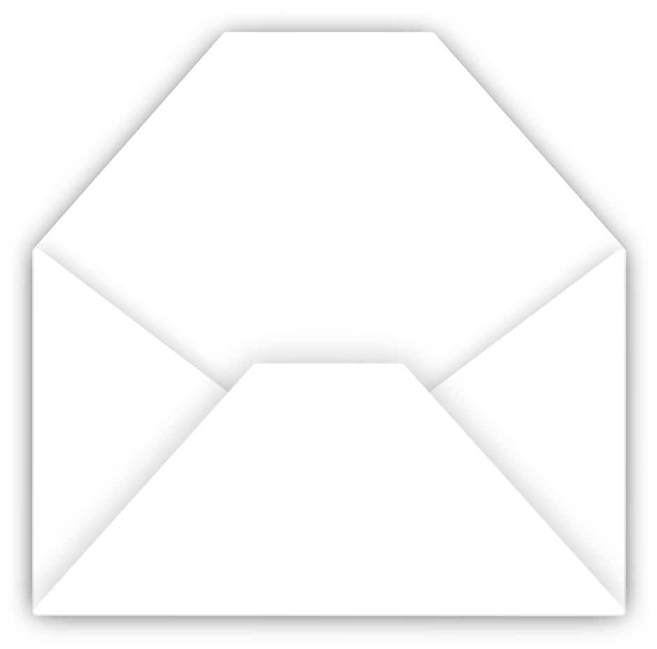 Blank Open Envelope Icon PNG image