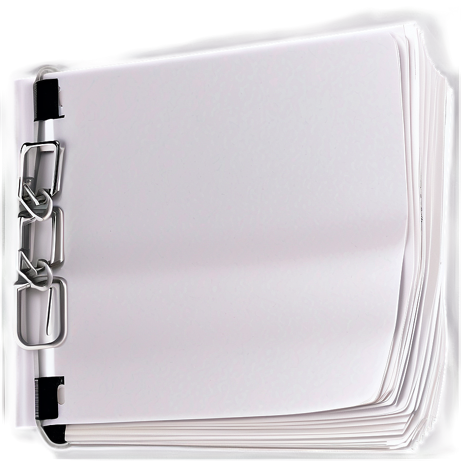 Blank Paper Stack Png 43 PNG image