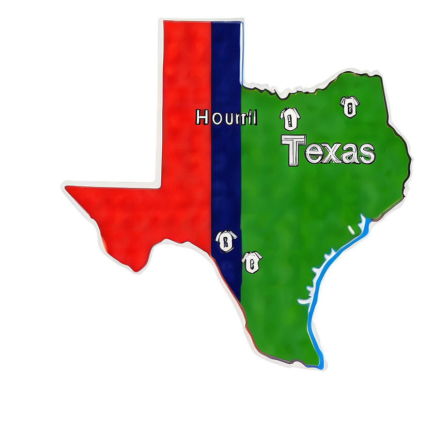 Blank Texas Map Outline Png Dyb PNG image