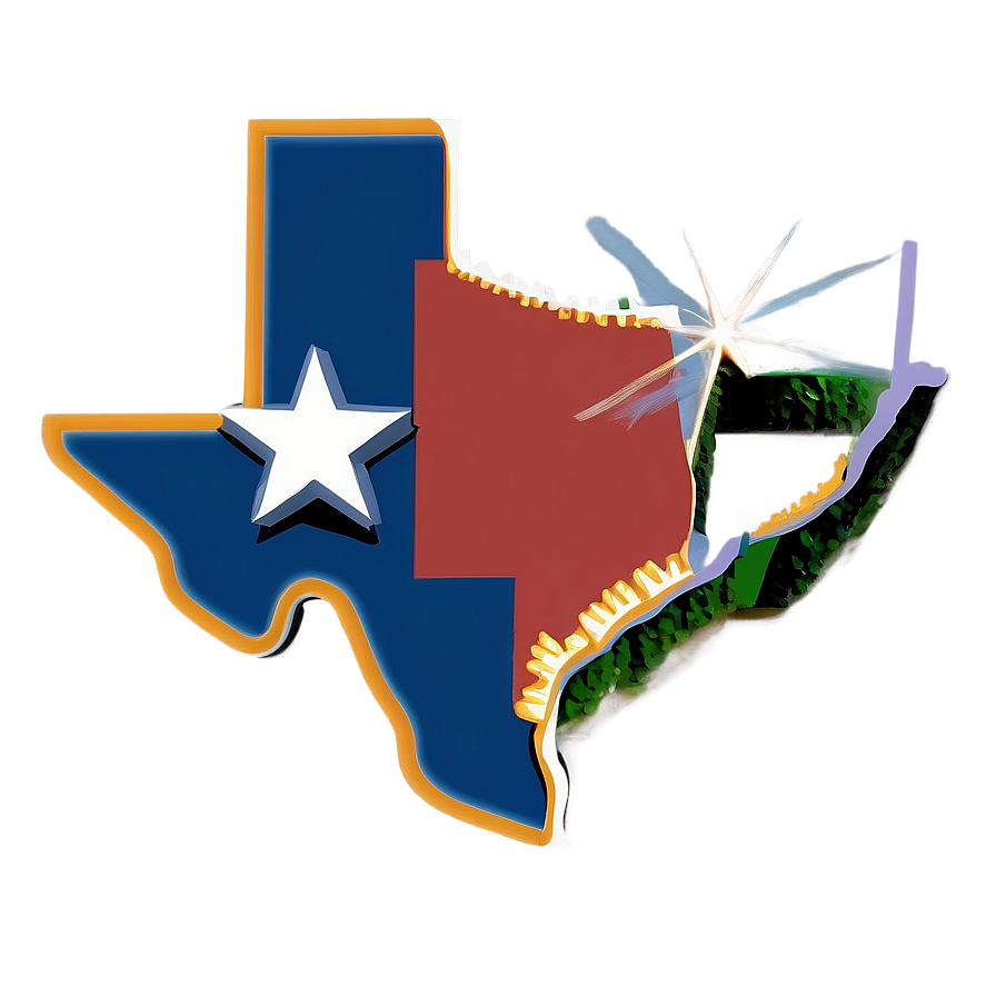 Blank Texas Map Outline Png Ejn47 PNG image