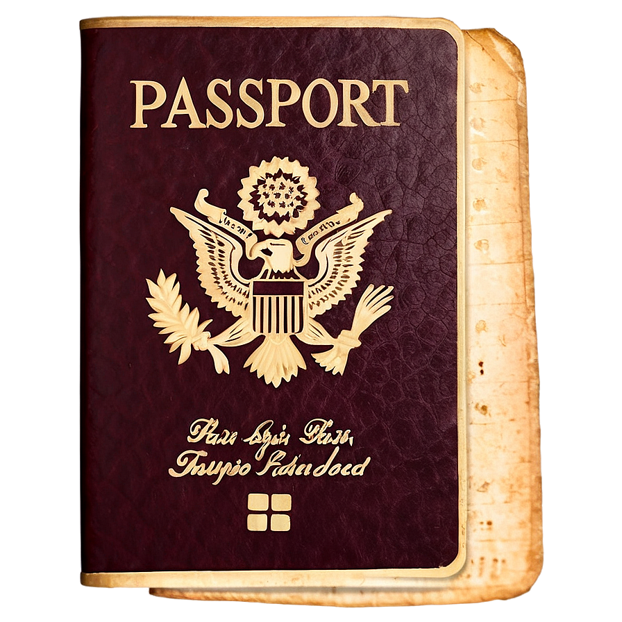 Blank Us Passport Png 30 PNG image