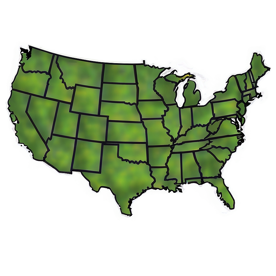 Blank Usa Map Outline Png 98 PNG image