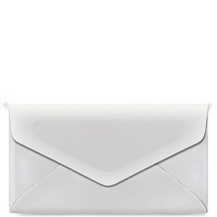 Blank White Envelope Png 39 PNG image