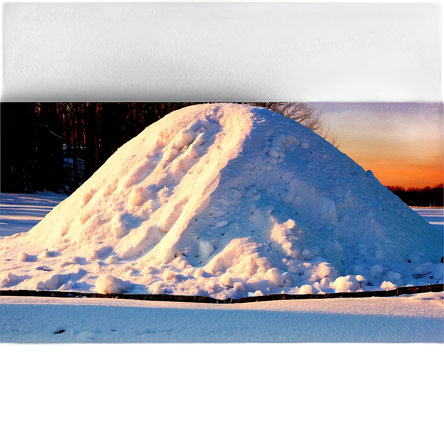 Blanket Of Snow Pile Png Hsa97 PNG image