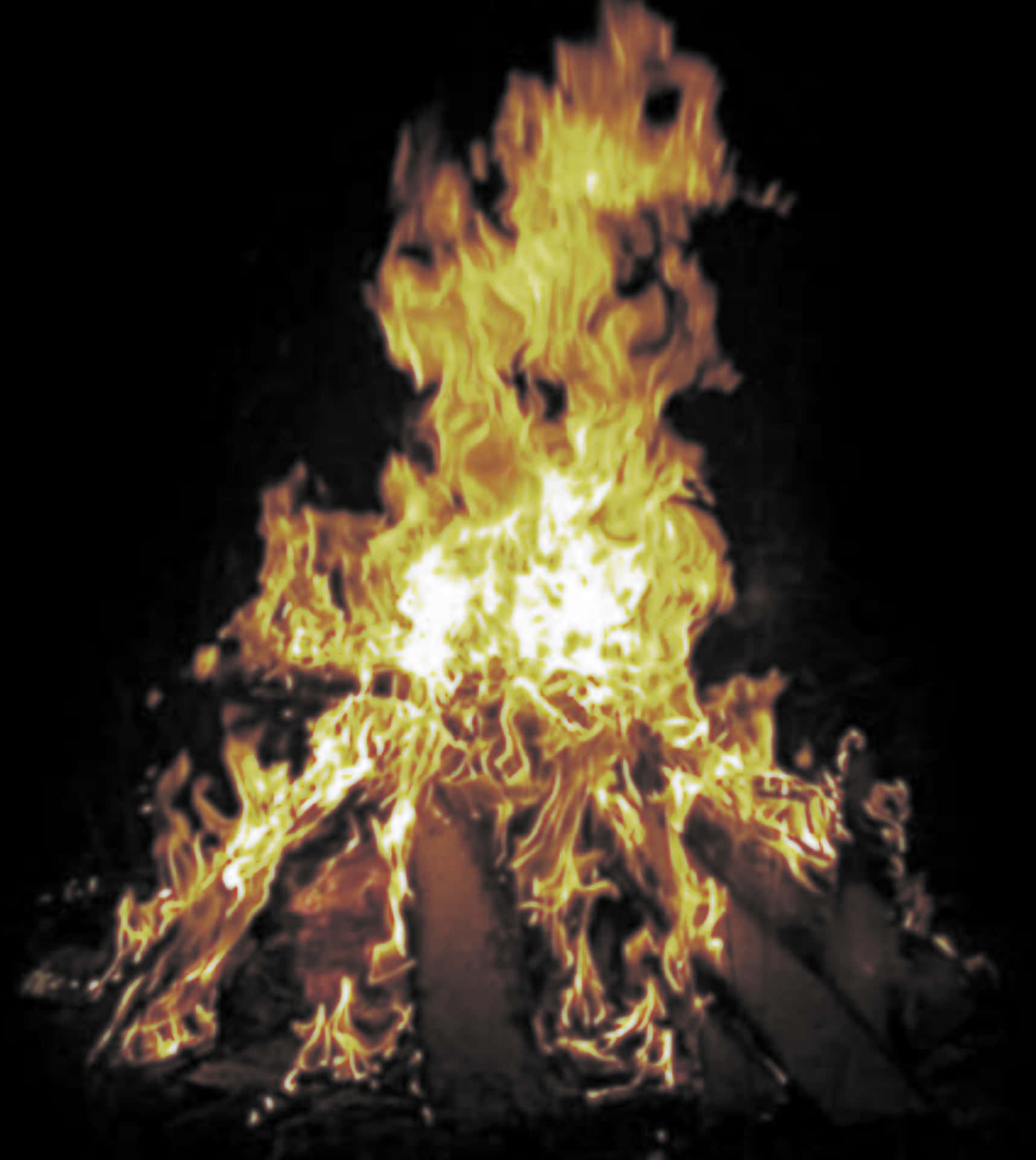 Blazing Campfire Night.jpg PNG image