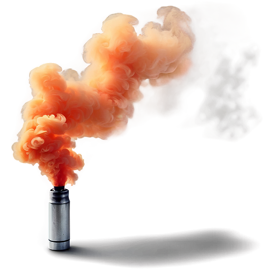 Blazing Orange Smoke Phenomenon Png 83 PNG image