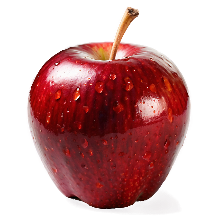 Blemish-free Red Apple Png 06272024 PNG image