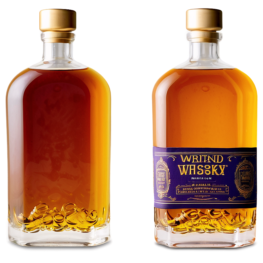 Blended Whisky Bottle Png 73 PNG image