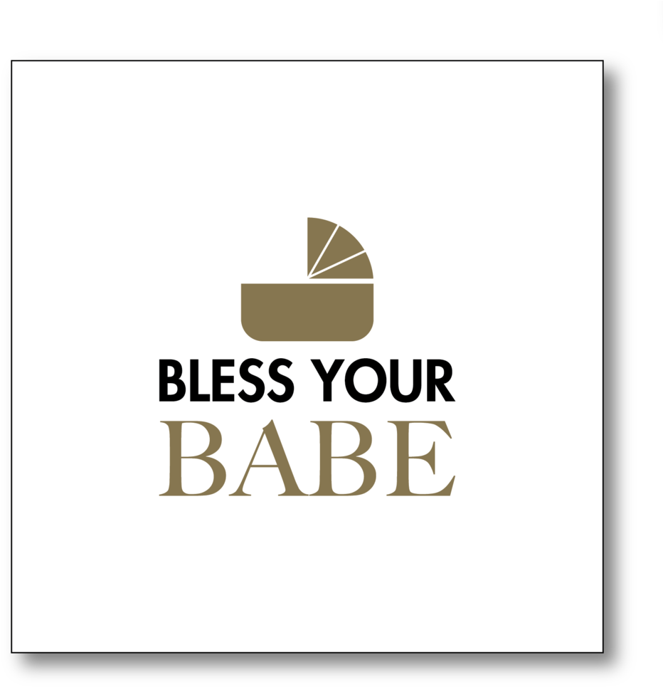Bless Your Babe Graphic Design PNG image