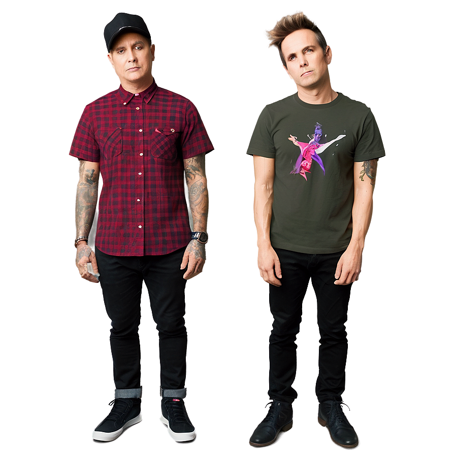 Blink 182 D PNG image