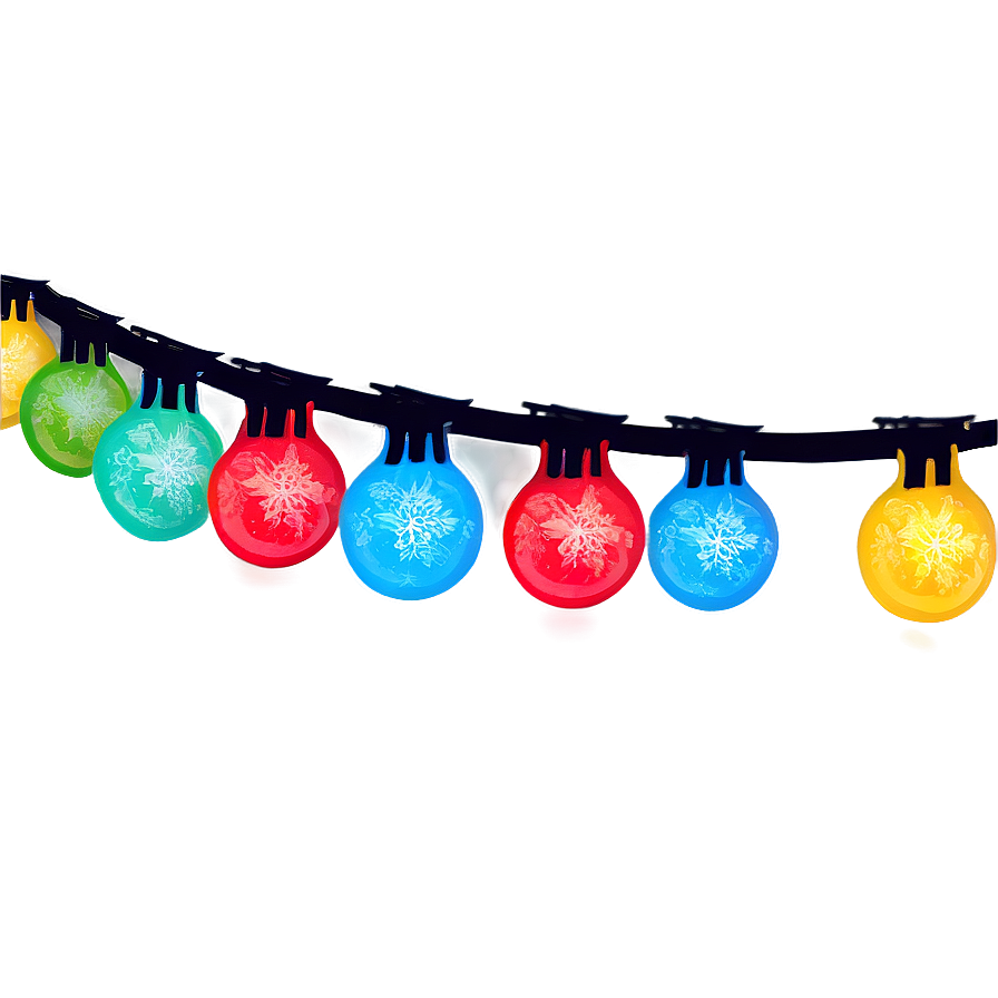 Blinking Christmas Lights Png 19 PNG image