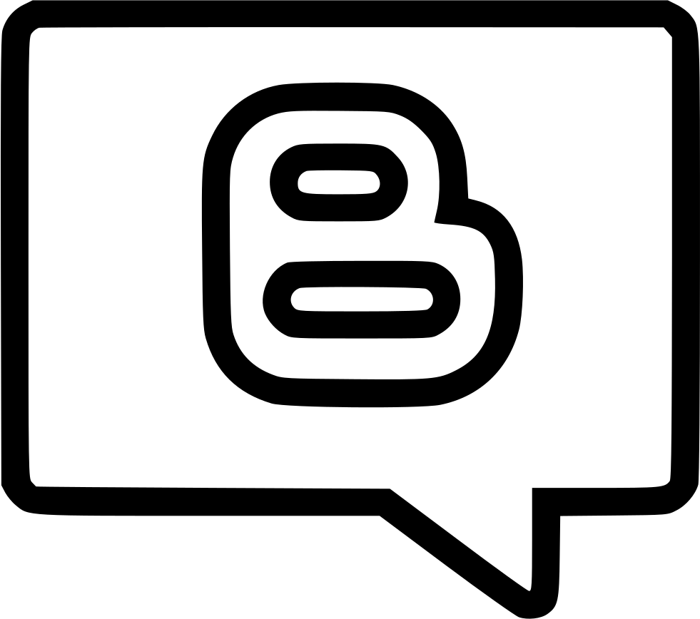 Blogger Logo Icon PNG image