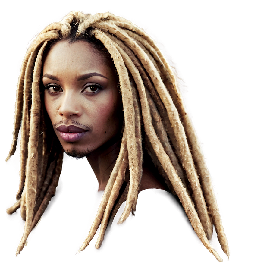 Blonde Dreadlocks Png Uua39 PNG image