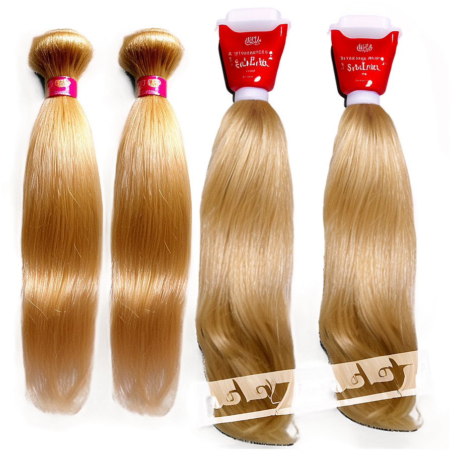 Blonde Hair Bundles Png 35 PNG image