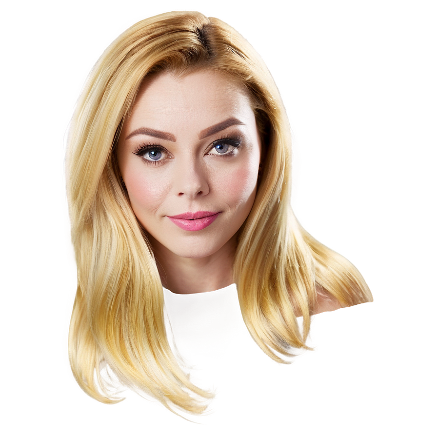 Blonde Hair Makeover Png Ruo PNG image