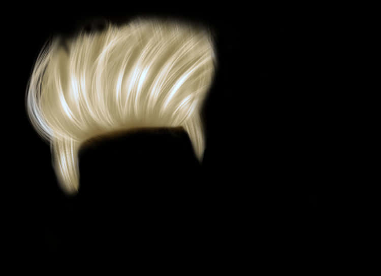 Blonde Hair Swishin Darkness PNG image