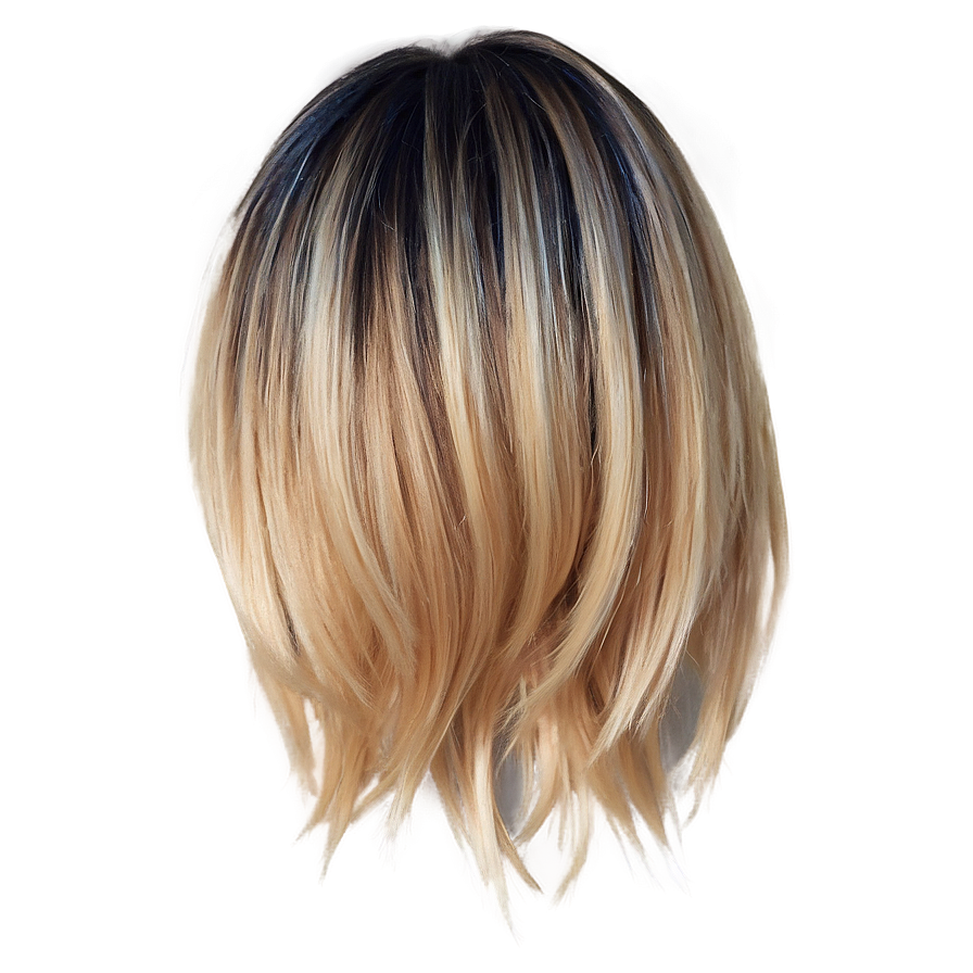 Blonde Ombre Hair Png Vfq56 PNG image