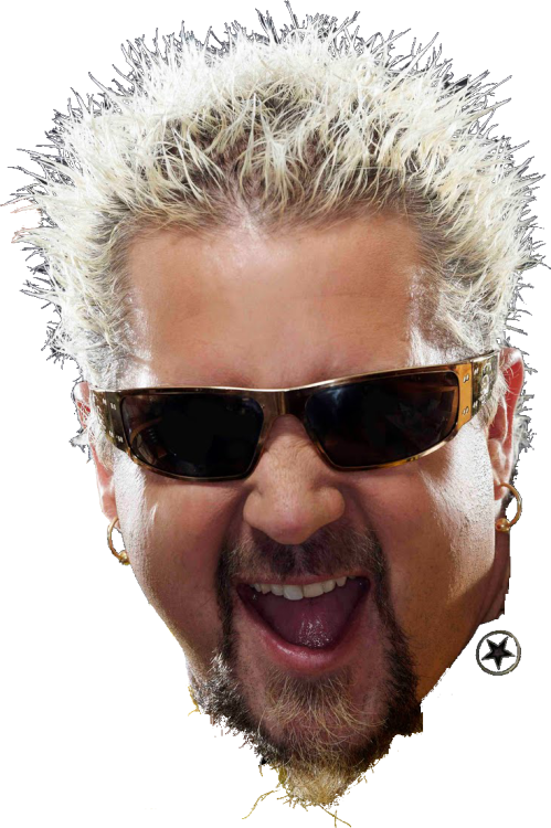 Blonde Spiky Hair Man Sunglasses PNG image