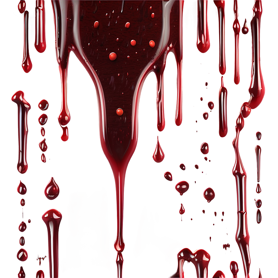 Blood Drip Seamless Png Kld PNG image
