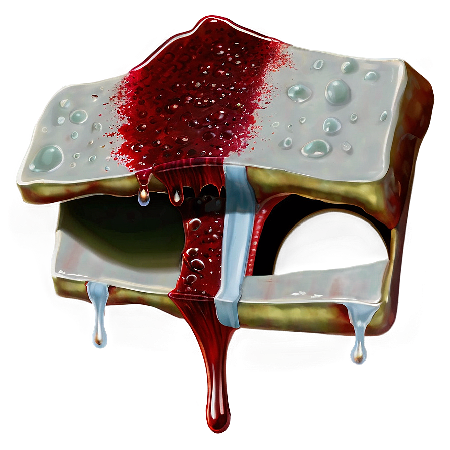 Blood Dripping Wound Png 05252024 PNG image