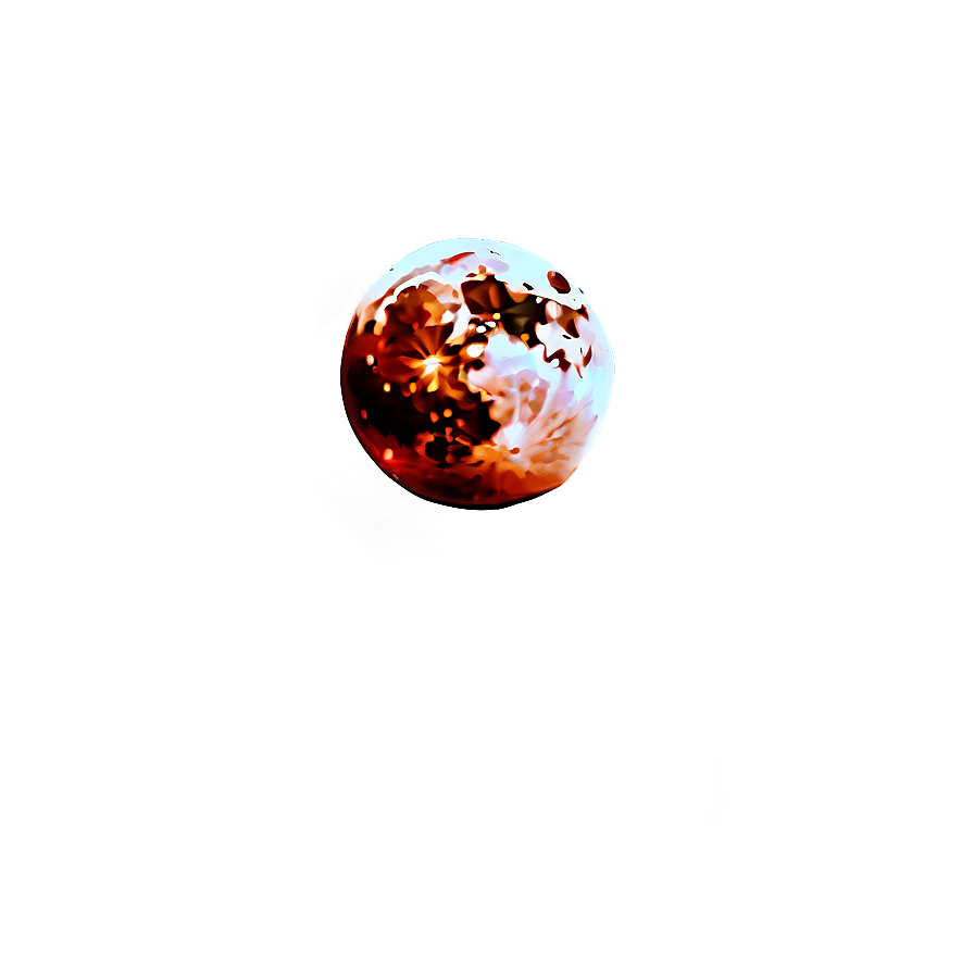 Blood Moon In Space Png Flb PNG image