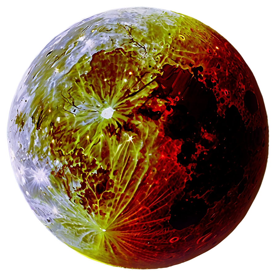 Blood Moon Night Sky Png 06112024 PNG image