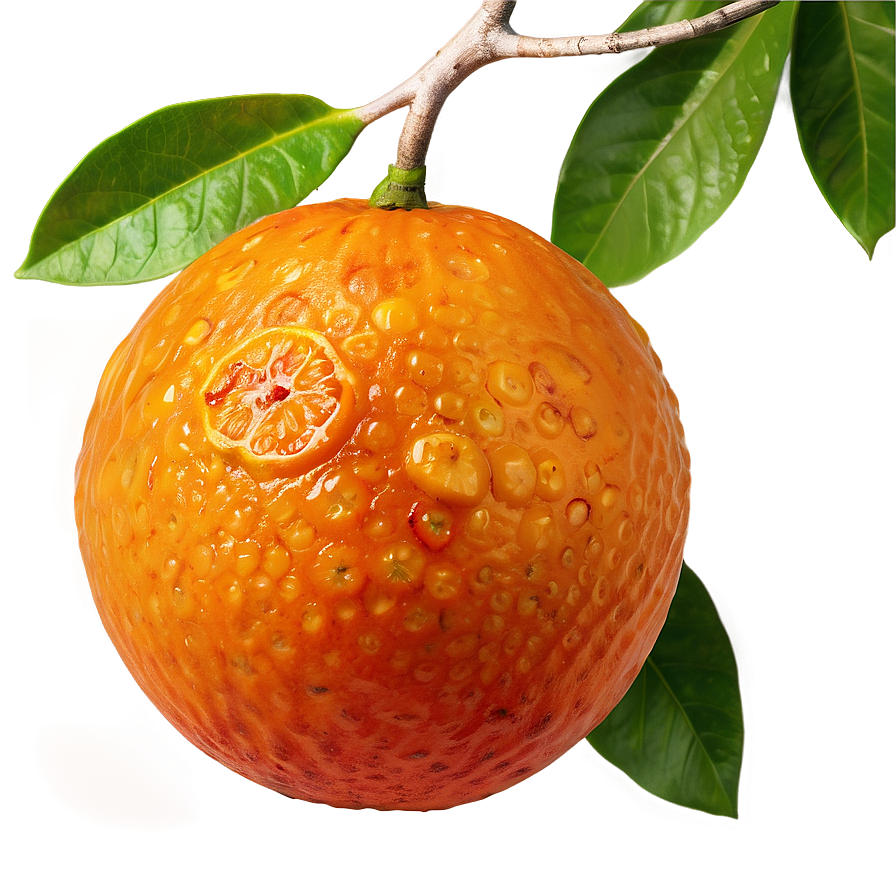 Blood Orange On Branch Png Vbq PNG image