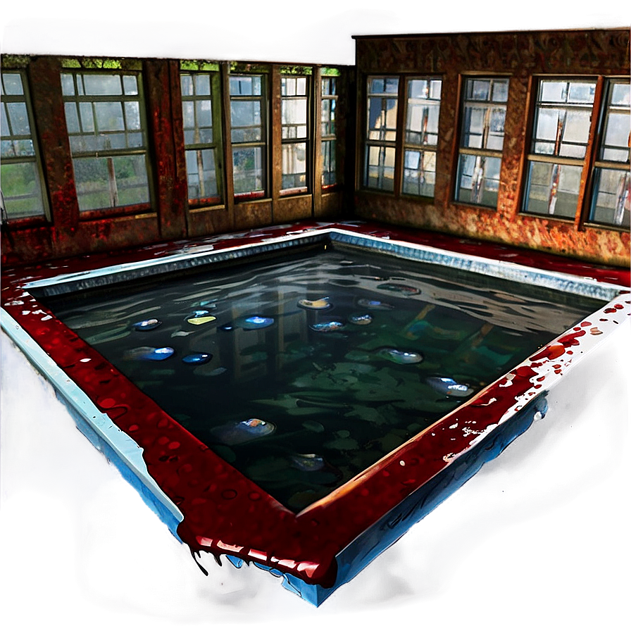 Blood Pool In Abandoned Place Png Kvp22 PNG image