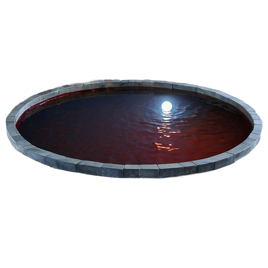 Blood Pool In Moonlight Png 06122024 PNG image