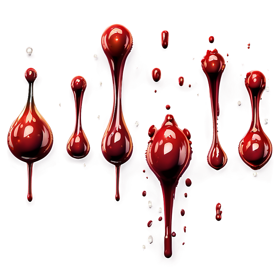 Blood Spatter Droplets Png 32 PNG image