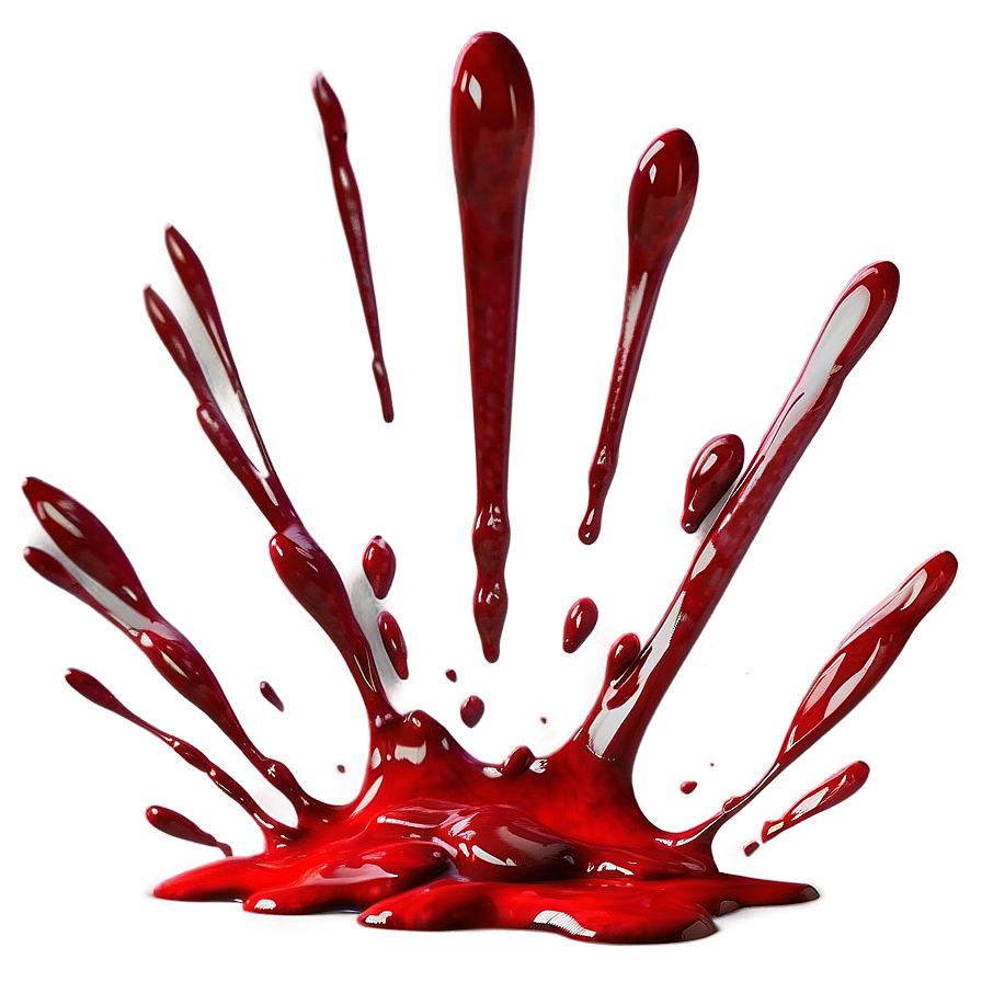 Blood Spatter Effect Png Ivh74 PNG image