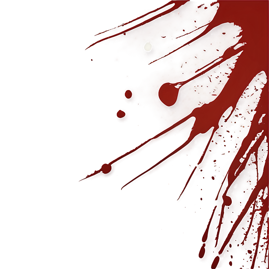 Blood Spatter For Horror Art Png 06122024 PNG image