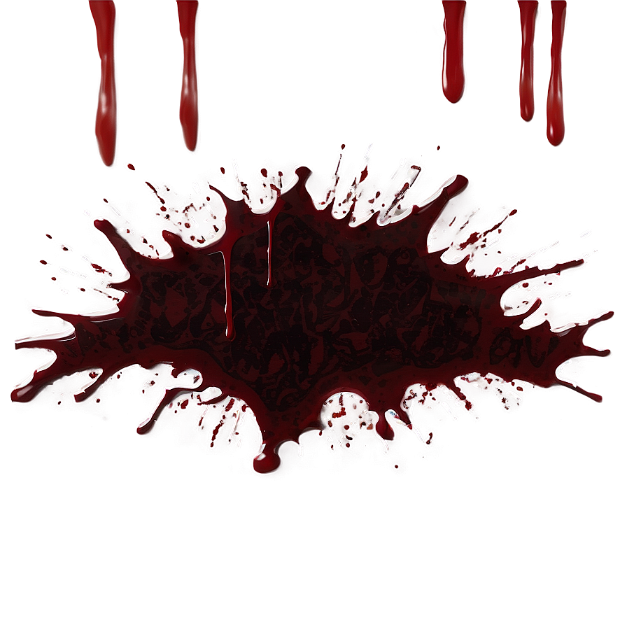 Blood Splatter For Spooky Designs Png Qto27 PNG image