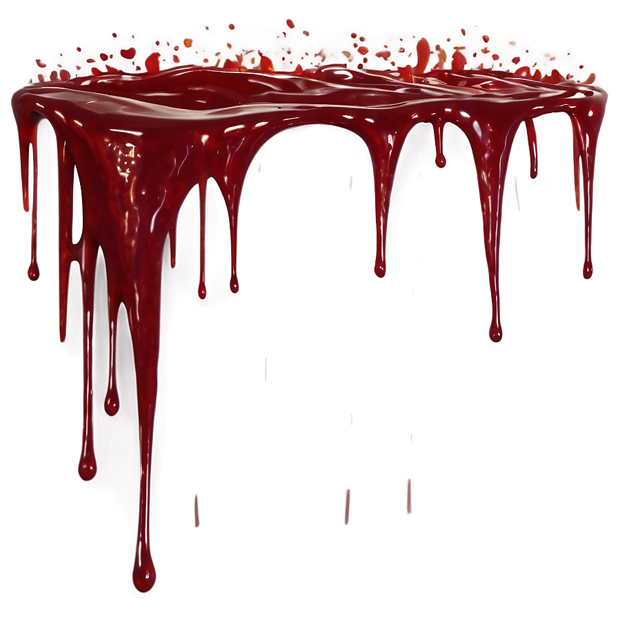 Blood Splatter For Thriller Projects Png 04302024 PNG image