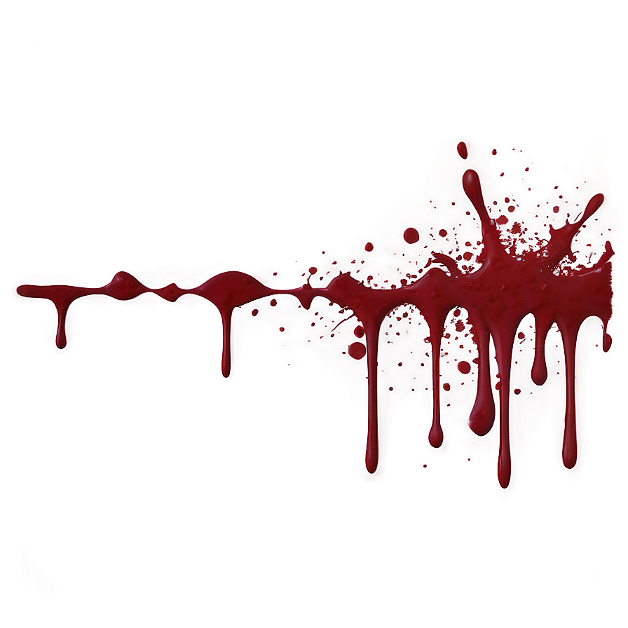 Blood Splatter Illustration Png Ppg59 PNG image