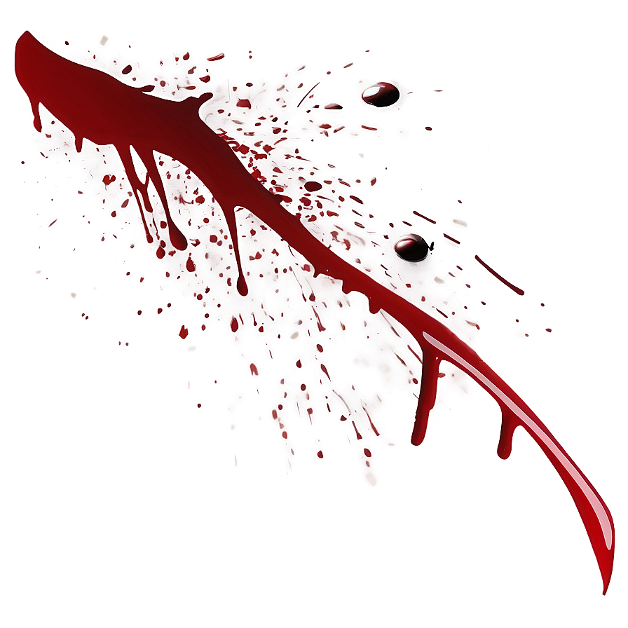 Blood Splatter Png For Graphic Design 05262024 PNG image