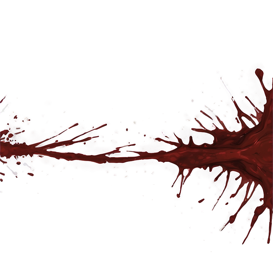 Blood Splatter Transparent For Digital Art 25 PNG image