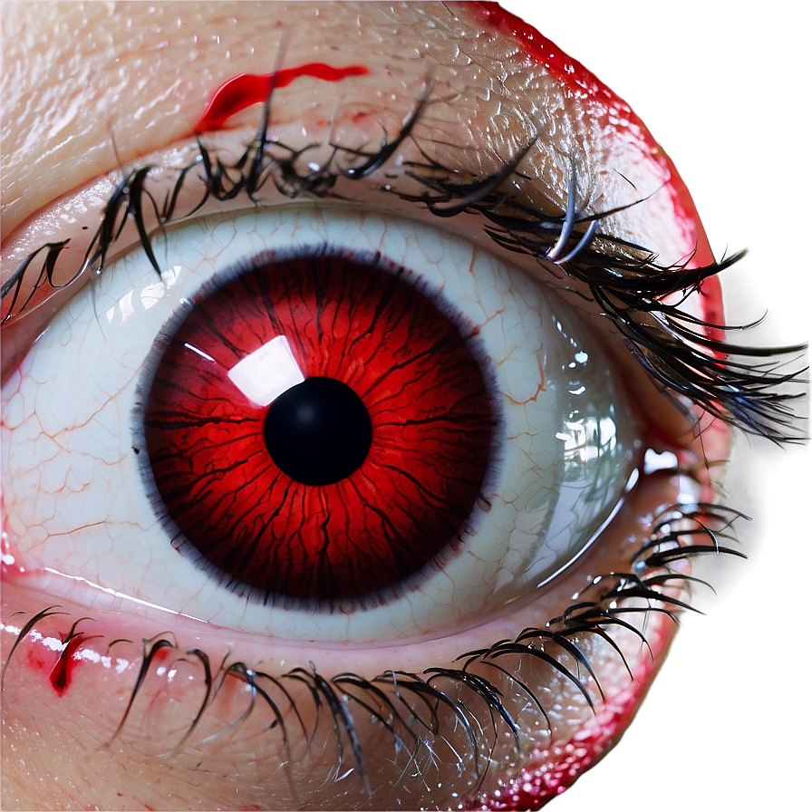 Bloodshot Eye Art Png 06272024 PNG image