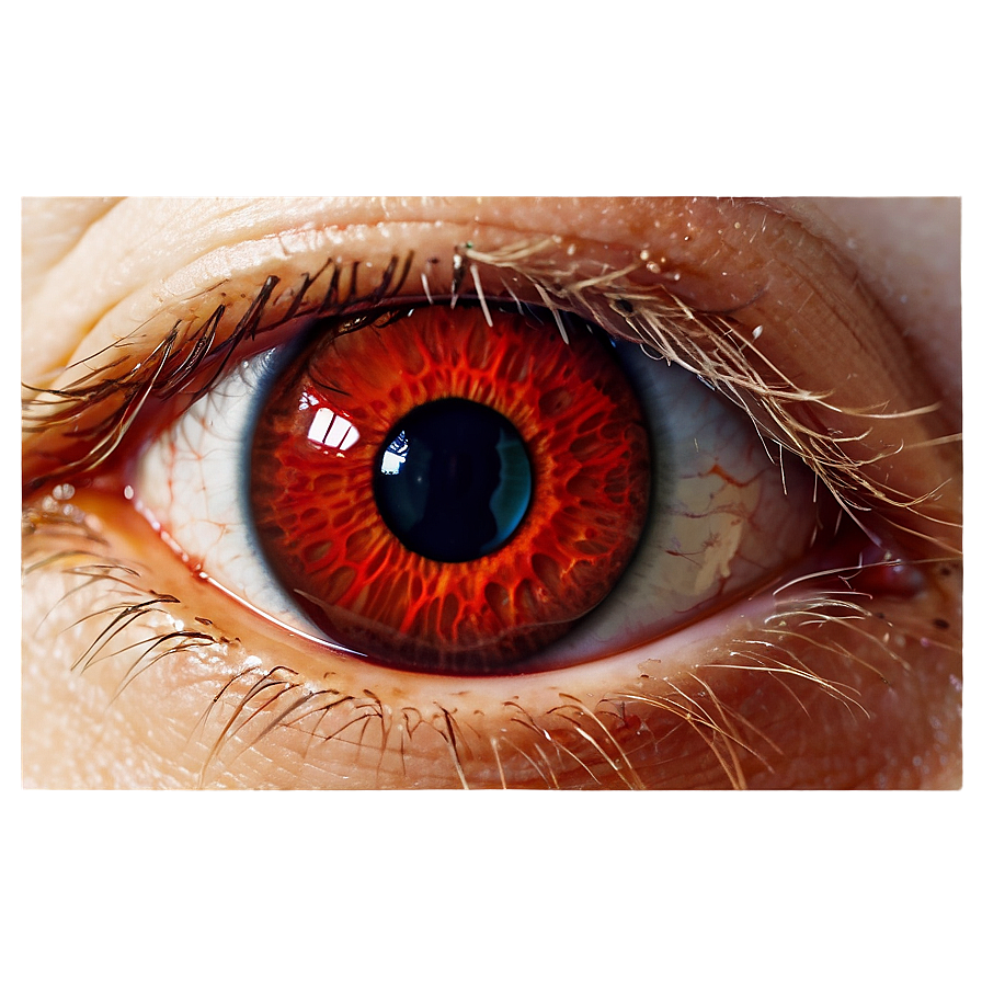 Bloodshot Eye Condition Detail Png Pfh32 PNG image