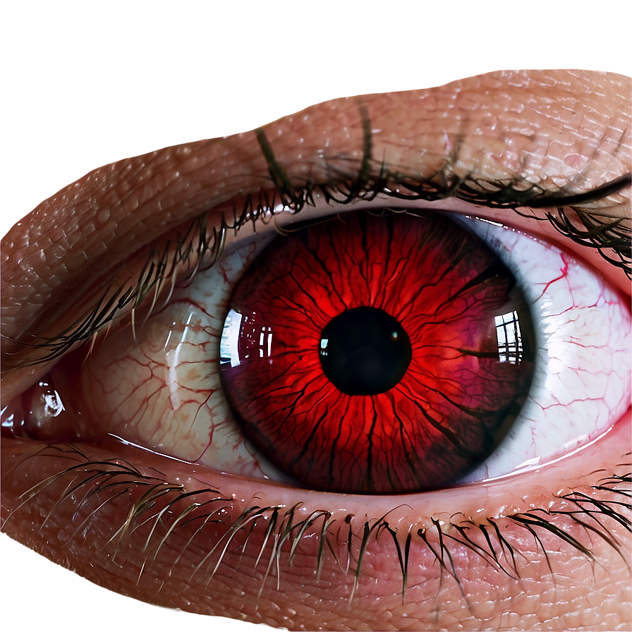 Bloodshot Eye High Detail Png 06272024 PNG image