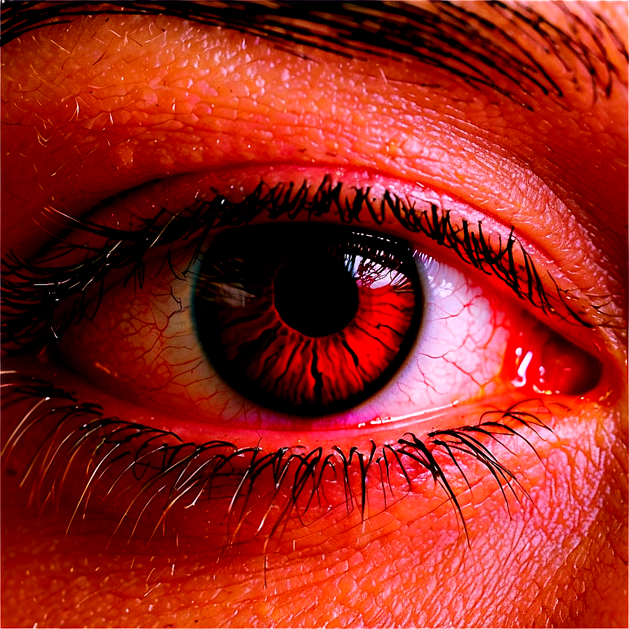 Bloodshot Eye Symptom Png Qcc32 PNG image