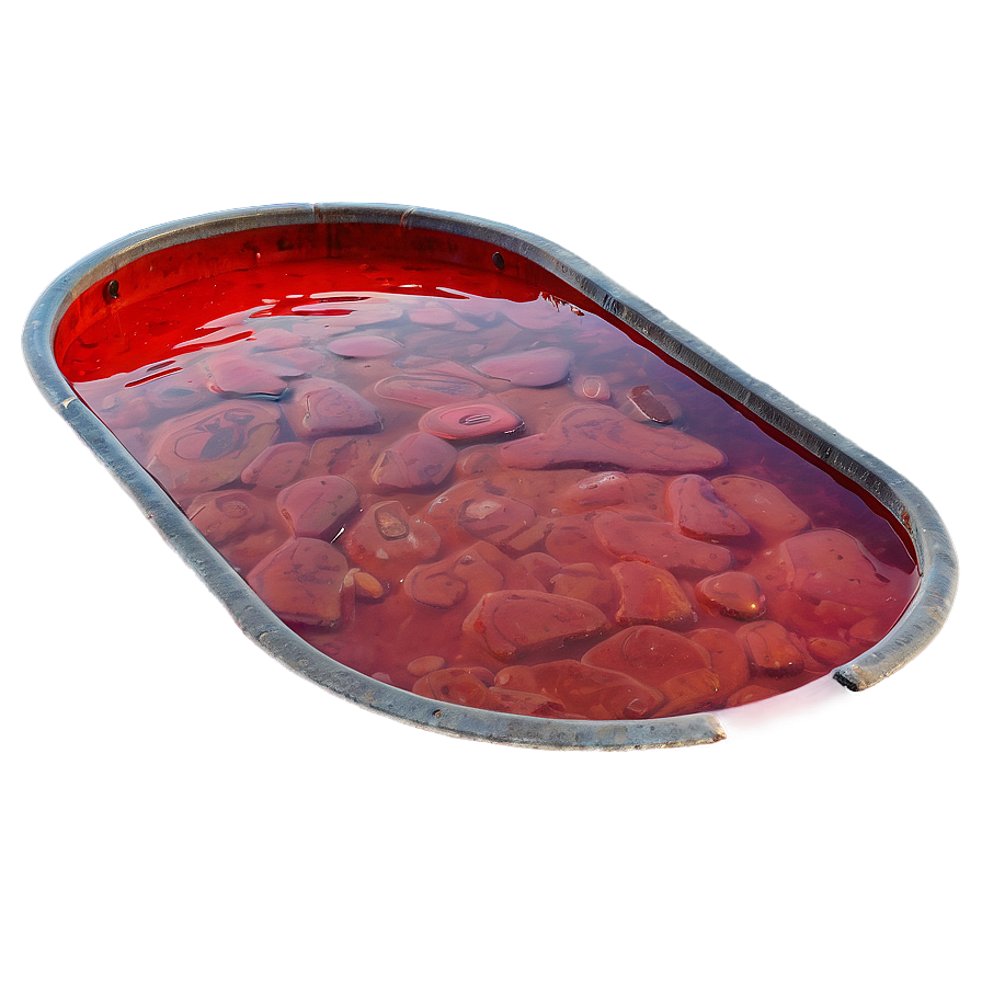 Bloody Water Pool Png Mja27 PNG image